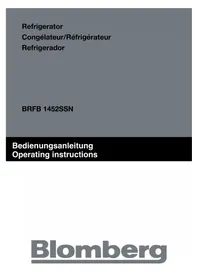 BLOMBERG BRFB 1452 SSN - Refrigerator