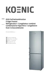 Koenic KCB 34806S - Koelkast