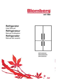 Notice BLOMBERG BRFD 2652 SS Refrigerador