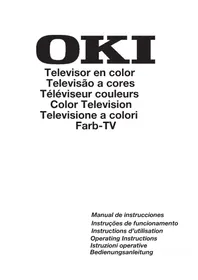 Notice OKI B32AHP Téléviseur