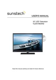 Notice Sunstech TLEXI1663HD TV