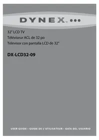 Notice Dynex DXLCD3209 Téléviseur