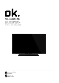 OK ODL 39650HTB - Téléviseur