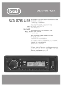 Notice Trevi SDC 5715 USB Radio del coche