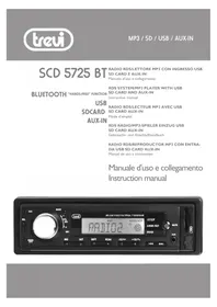 Notice Trevi SCD 5725 BT Radio del coche