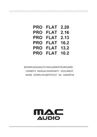 MAC AUDIO Pro Flat 2.20 - Haut-parleur voiture