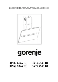 GORENJE DVG9546BI - Páraelszívó