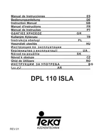 TEKA DPL 110 ILHA - Kuchynský digestor