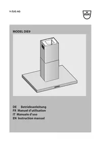 Notice V-ZUG DI E9 Basket