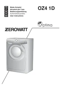 ZEROWATT OZ4 1061D1107 Optima - Machine à laver
