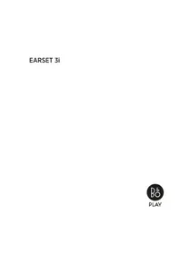 Notice BANG & OLUFSEN EARSET I3 Ecouteur