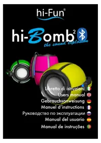 Notice hi-Fun BOMB2 Alto-falante