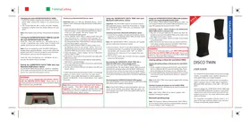 Notice SUPERTOOTH DISCO TWIN Haut-parleur