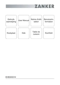 ZANKER EHE60001X - Cuisinière