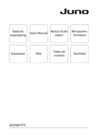 Notice JUNO JKSN807F5 Cooker