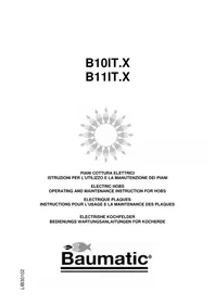 Notice BAUMATIC B10ITX Herd