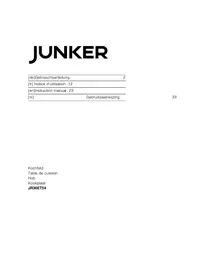 Junker JR36ET5401 - Cooker