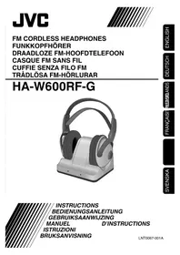 Notice JVC HAW600RFG Hörlurar