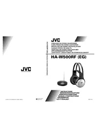 Notice JVC HAW500RF Hörlurar