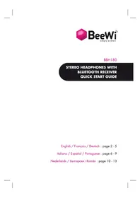 Notice BEEWI BBH180 Ecouteur