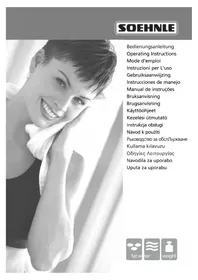 Notice SOEHNLE BODY BALANCE PACIFIC Tehtnice