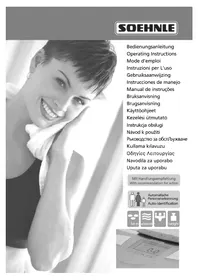 Notice SOEHNLE BODY BALANCE NEW YORK Vågar