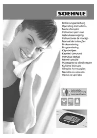 Notice SOEHNLE BODY BALANCE LAGO Vågar