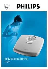 Notice PHILIPS HF390 Vægte