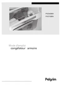 Notice Pelgrim PVD7088V Congélateur
