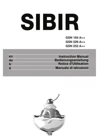 SIBIR GSN 252 - Gefrierschrank