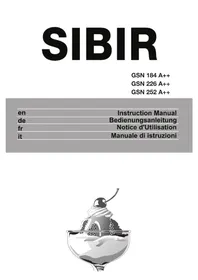 SIBIR GSN 184 - Congelatore