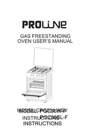 PROLINE PGC 56SLF - Fornuis