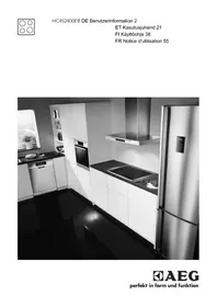 Notice AEG-ELECTROLUX HC452400EB Cuisinière