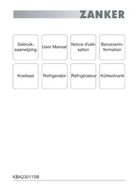 ZANKER KBA23011SB - Réfrigérateur