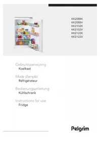 Notice Pelgrim KK2102V Fridge