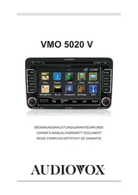 Notice AUDIOVOX VMO 5020 V Navigateur