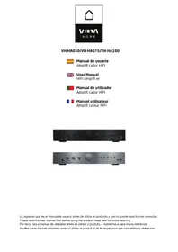 Notice VIETA VHHA050 Recepteur