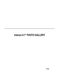 Notice INTENSO PHOTO GALLERY Digital photo frame