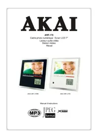 AKAI ARF170BE - Digital photo frame