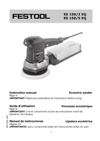 FESTOOL ES 1503 EQ - Lijadora