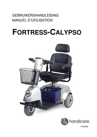 Notice Handicare FORTRESS CALYPSO Scooter électrique
