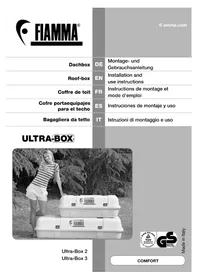 Notice Fiamma ULTRABOX 2 Coffre de toit