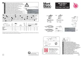 Notice Mont Blanc AMC 5022 Porte-bagages