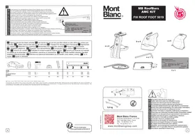 Notice Mont Blanc AMC 5019 Porte-bagages