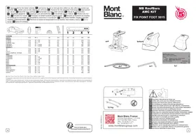 Notice Mont Blanc AMC 5015 Porte-bagages