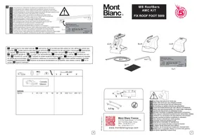 Notice Mont Blanc AMC 5009 Porte-bagages