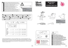 Notice Mont Blanc AMC 5010 Porte-bagages