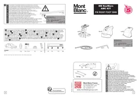 Notice Mont Blanc AMC 5008 Porte-bagages