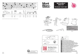 Notice Mont Blanc AMC 5001 Porte-bagages