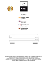 Notice VIETA VHTT500SL Platine_disque